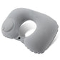 A product image of the grey Press-Inflatable_Neck_Pillow