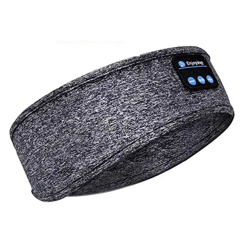 A product image of the grey Sleep mask with headphones