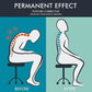 An animated image demonstrating the permanent effect of using the Posture Corrector and developing muscle memory to maintain the correct posture