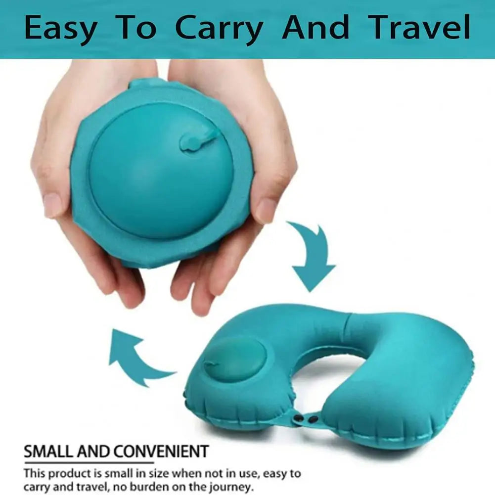 An image showing how the Press-Inflatable_Neck_Pillow is small and convenient