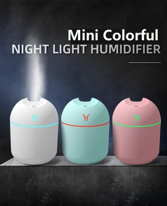 Demonstration of how simple the Mini Air Humidifier is to use